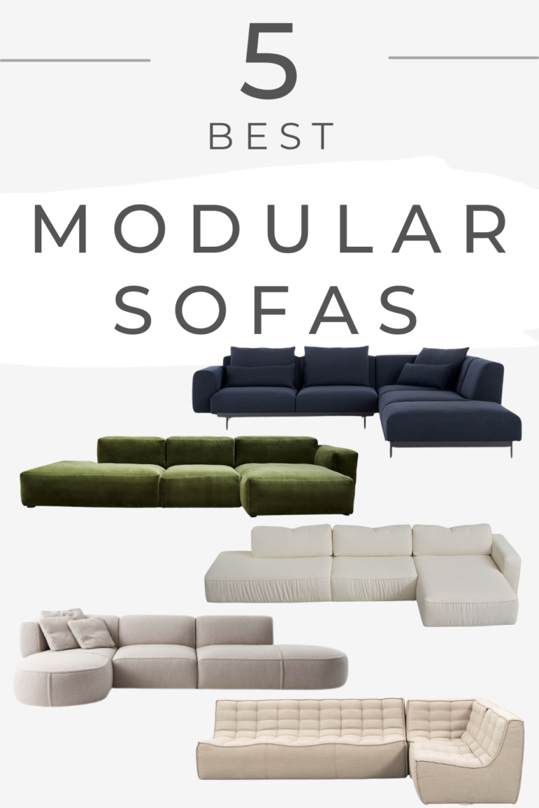 Discover the Best Modular Sofas of 2024: Style, Comfort, and Flexibility