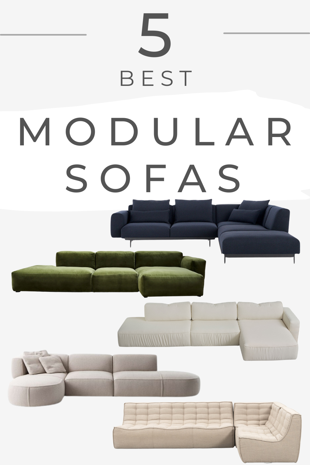 Read more about the article Discover the Best Modular Sofas of 2024: Style, Comfort, and Flexibility