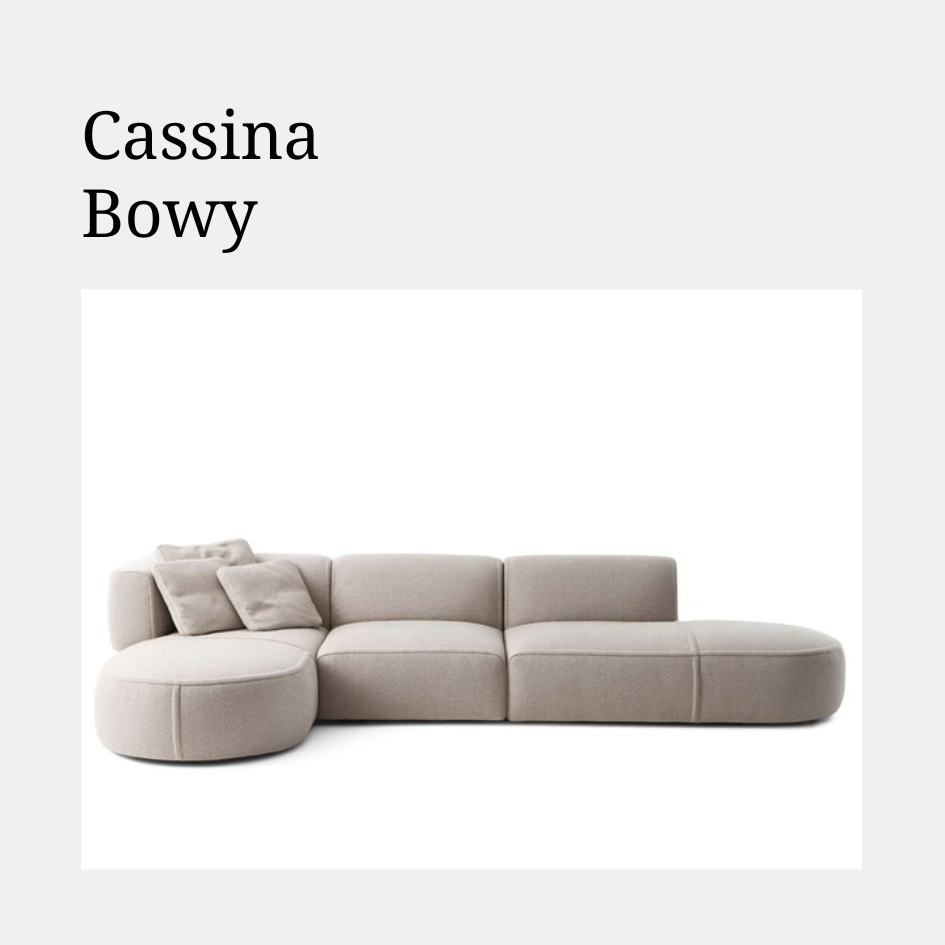 Cassina Bowy Modular Sofa